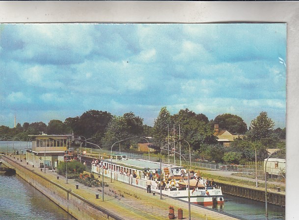 Brandenburg an der Havel Krakauer Schleuse Motorschiff Cecilienhof ca 1980